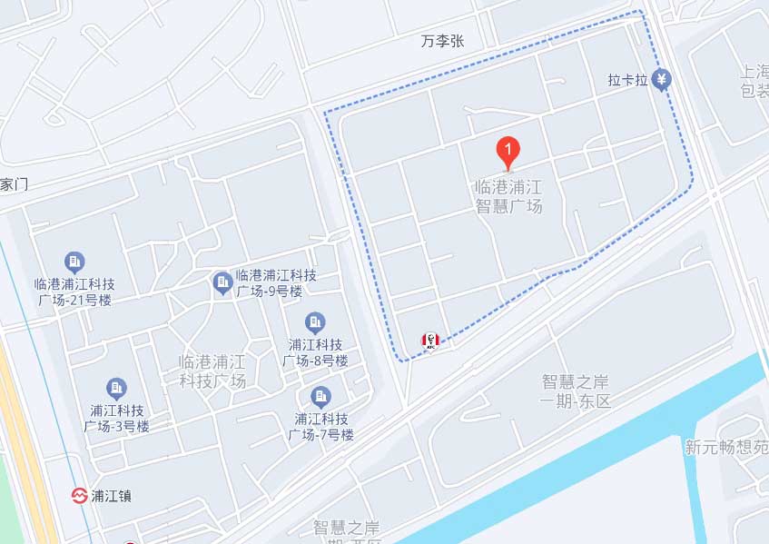 临港浦江智慧广场交通位置